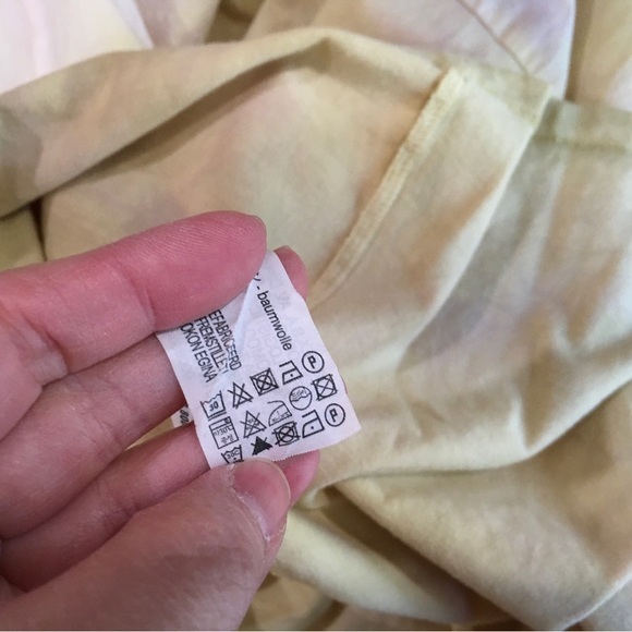 NEW zara romper tie dye yellow Oversize size s - Picture 8 of 11